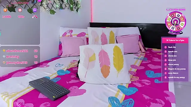 eliss sweet online show from January 2025 11:15:01 PM