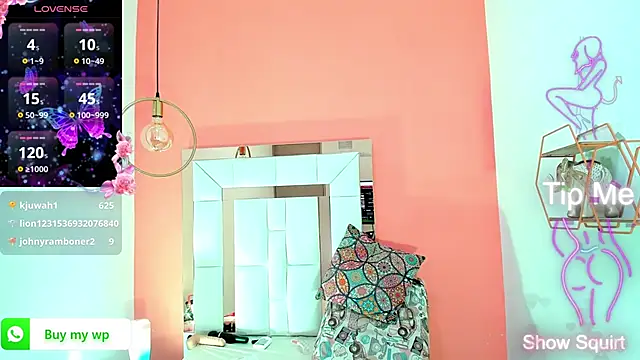 Alanna hot3 online show from March 2025 10:43:02 PM