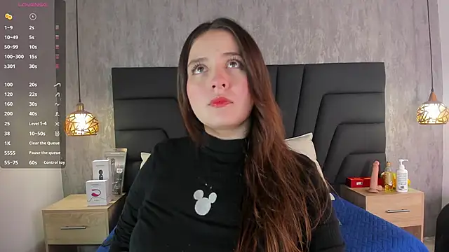 Sabrina Lennox online show from March 2025 09:27:01 PM