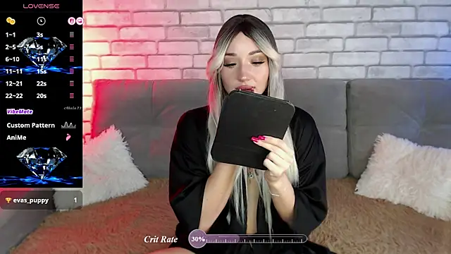 Snapshot of Eva_Evile chatting on July 2026 12:22:02 PM Eva Evile online show from July 2026 12:22:02 PM