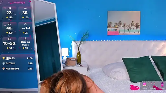 Eva  Lewis online show from March 2025 04:32:01 AM