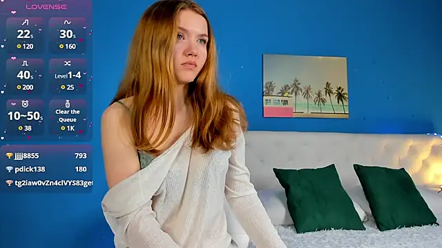 Eva  Lewis online show from March 2025 07:19:02 AM