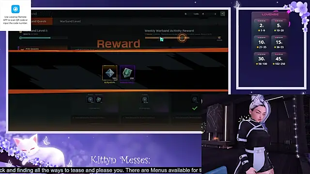 Snapshot of SassyKittyn chatting on November 2025 06:34:01 AM SassyKittyn online show from November 2025 06:34:01 AM