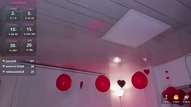 amelie jhons online show from February 2025 02:37:01 AM