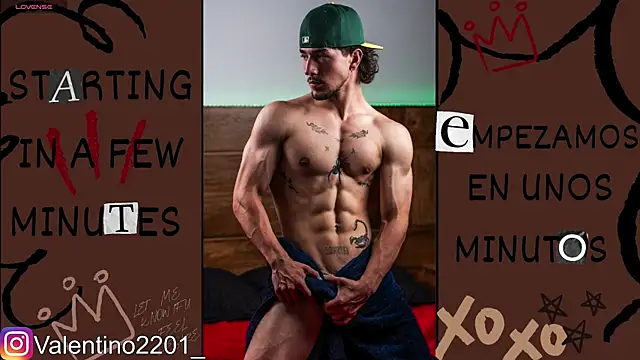 Valentino Xander online show from June 2026 11:47:02 PM