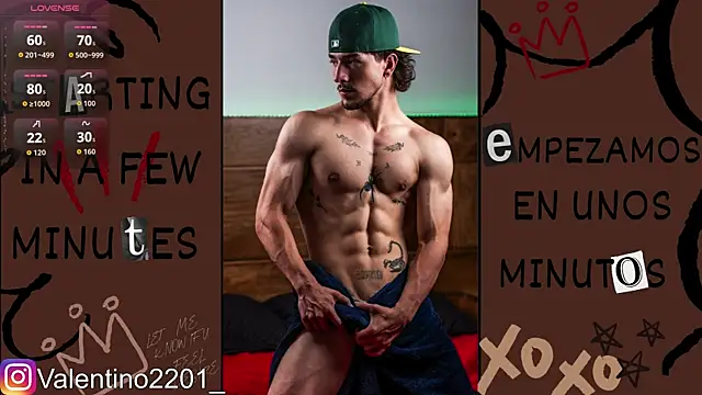 Valentino Xander online show from July 2026 01:56:01 AM
