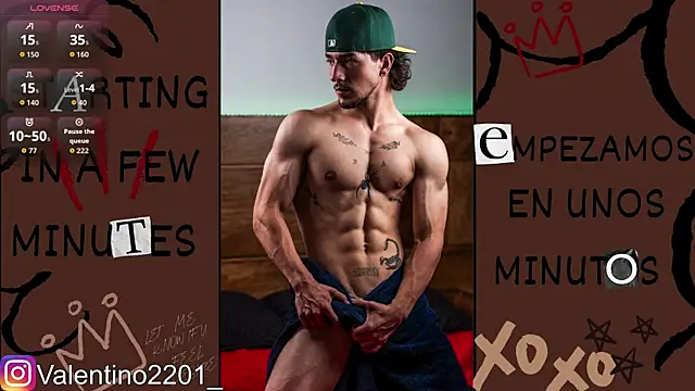 Valentino Xander online show from July 2026 03:24:02 AM