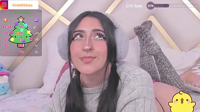 Violettbloss online show from December 2024 01:39:02 AM
