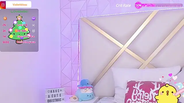 Violettbloss online show from December 2024 10:22:01 PM