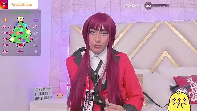 Violettbloss online show from December 2024 02:10:02 AM