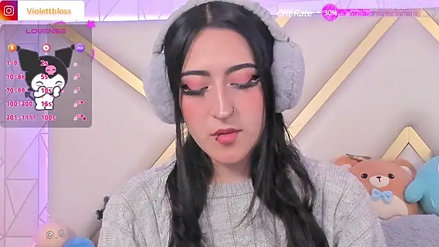 Violettbloss online show from January 2025 09:22:01 PM