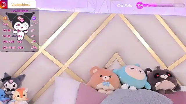 Violettbloss online show from February 2025 09:17:01 PM