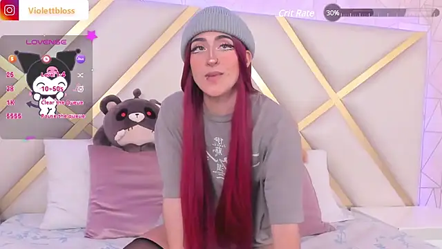 Violettbloss online show from February 2025 12:13:01 AM