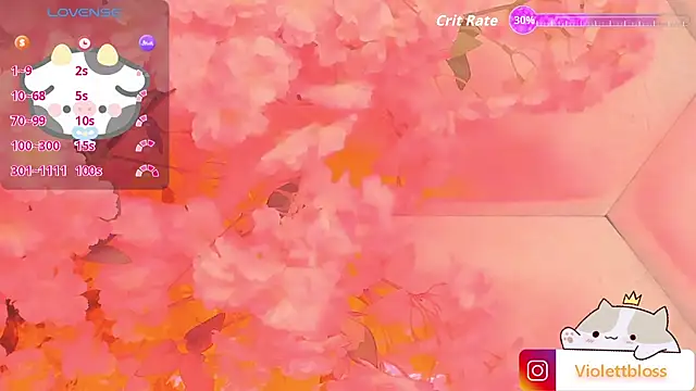 Violettbloss online show from September 2025 03:28:01 AM