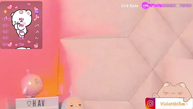 Violettbloss online show from October 2025 03:09:01 AM