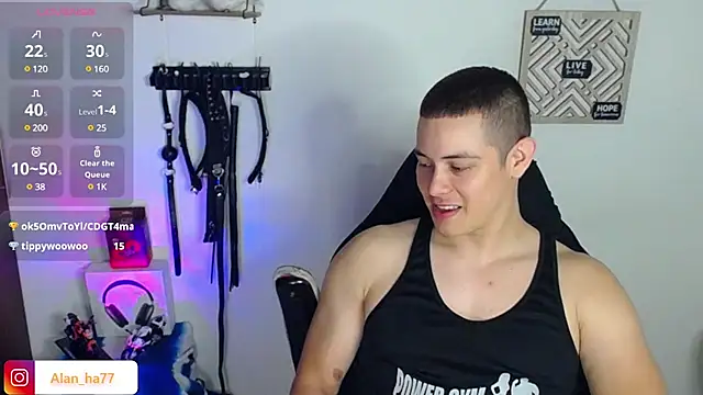 Alan hadid1 online show from January 2025 12:48:02 AM