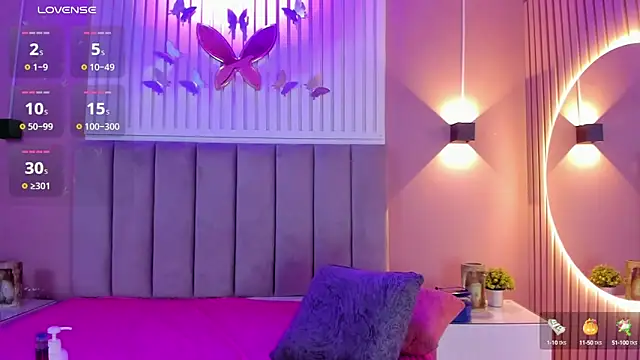 diosa cristal online show from February 2025 09:44:01 AM