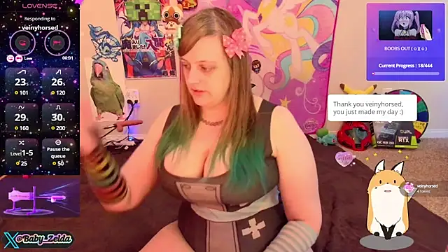 BabyZelda online show from December 2024 08:01:02 PM