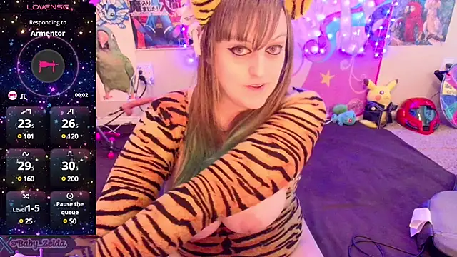 BabyZelda online show from January 2025 09:32:02 PM