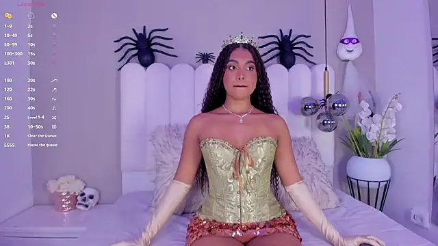 atenea roberts online show from October 2025 09:16:02 PM