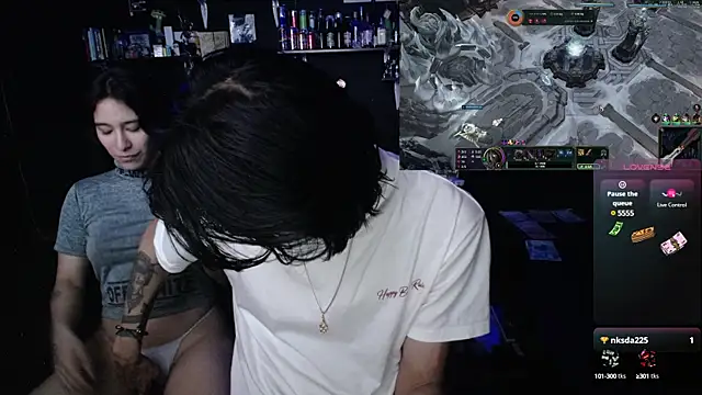 Snapshot of Adam_and_abby chatting on February 2025 04:21:02 AM Adam and abby online show from February 2025 04:21:02 AM