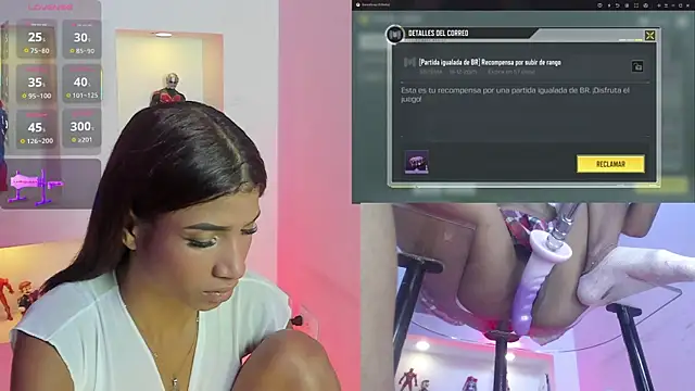 Snapshot of SofiRey_ chatting on December 2025 01:18:02 PM SofiRey online show from December 2025 01:18:02 PM