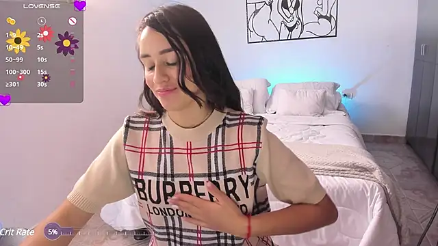 Snapshot of Tinylottie chatting on January 2025 05:53:01 PM Tinylottie online show from January 2025 05:53:01 PM