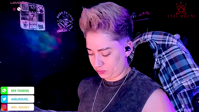 AxelRouse 1 online show from October 2025 08:42:01 PM