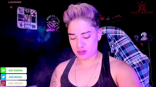 AxelRouse 1 online show from October 2025 12:22:01 AM