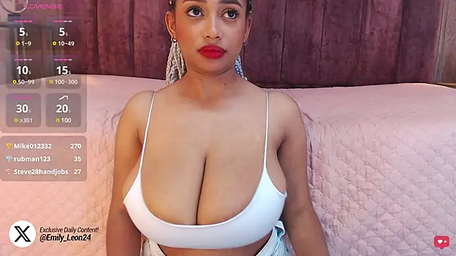 Emy leon online show from January 2025 10:45:01 PM