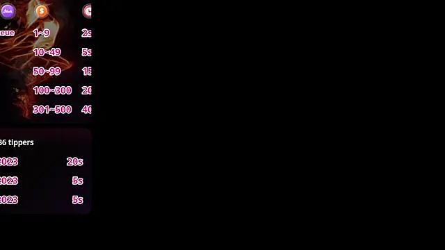 Snapshot of Scarlett_OHara_1861 chatting on February 2025 08:25:01 PM Scarlett OHara 1861 online show from February 2025 08:25:01 PM