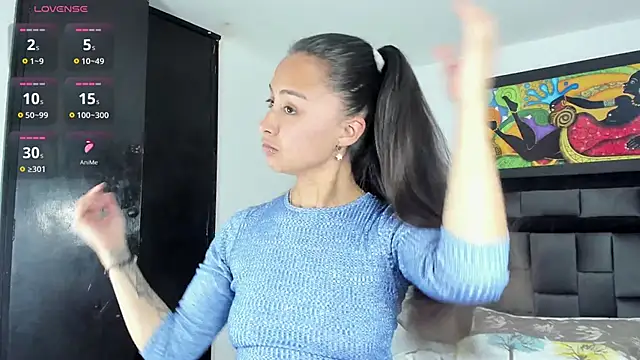 tatiana valencia online show from February 2025 03:30:02 PM