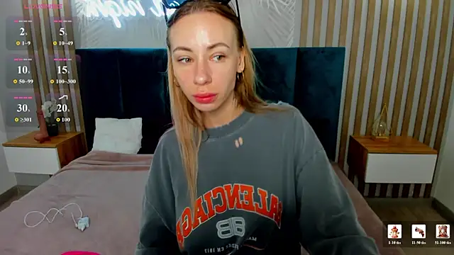 Diana Garrett online show from July 2026 01:57:01 AM