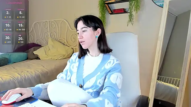 Snapshot of Belle_Via chatting on January 2025 08:24:01 AM Belle Via online show from January 2025 08:24:01 AM