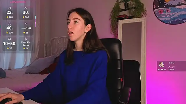 Snapshot of Belle_Via chatting on September 2025 02:41:02 PM Belle Via online show from September 2025 02:41:02 PM