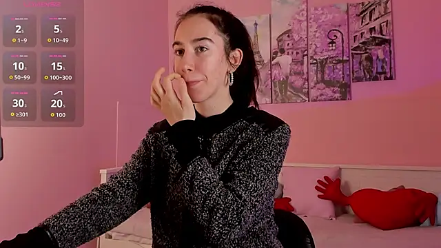 Snapshot of Belle_Via chatting on September 2025 03:24:01 PM Belle Via online show from September 2025 03:24:01 PM