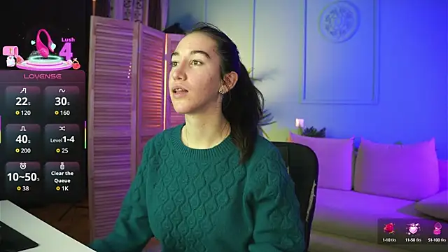 Snapshot of Belle_Via chatting on October 2025 03:57:02 PM Belle Via online show from October 2025 03:57:02 PM