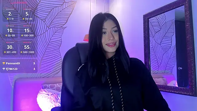 Snapshot of ZaraLim chatting on February 2025 12:34:01 PM ZaraLim online show from February 2025 12:34:01 PM