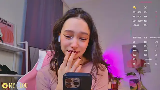 MyLou  online show from March 2026 03:41:02 PM