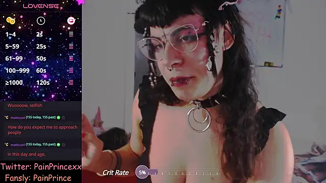 pain princee online show from January 2025 12:46:01 AM