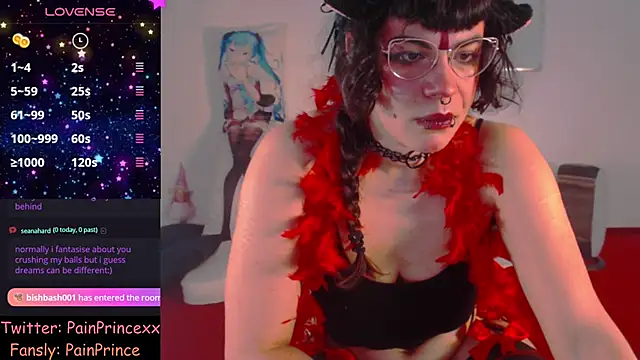 pain princee online show from January 2025 09:16:01 PM