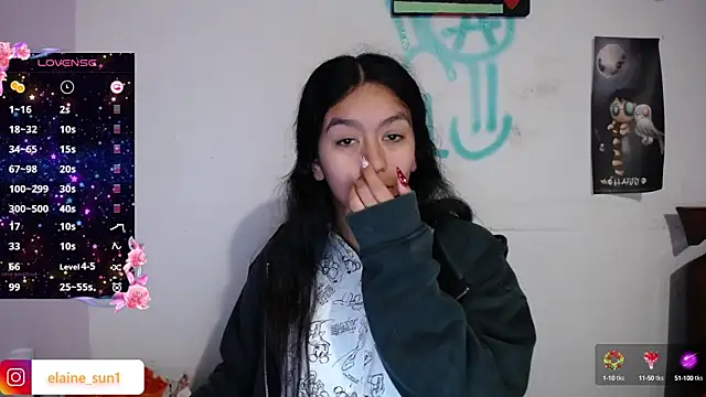 Snapshot of elaine_sun chatting on February 2025 01:14:02 AM elaine sun online show from February 2025 01:14:02 AM