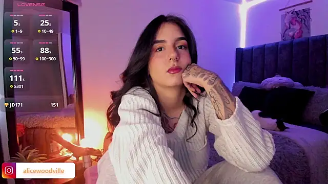 Alice woodville online show from February 2025 10:14:02 PM