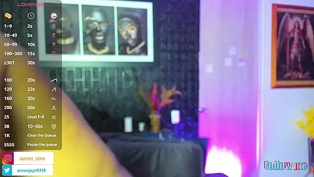 Aaron ST online show from June 2026 03:34:01 AM