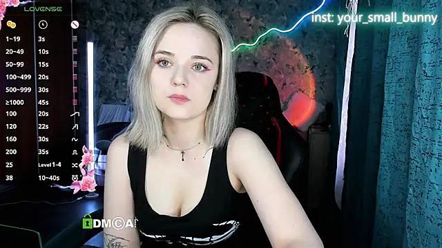 Snapshot of Your_small_bunny chatting on June 2026 02:05:02 AM Your small bunny online show from June 2026 02:05:02 AM