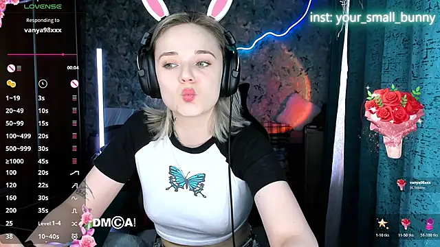 Snapshot of Your_small_bunny chatting on June 2026 03:25:01 AM Your small bunny online show from June 2026 03:25:01 AM
