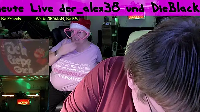 der alex38 online show from December 2024 08:54:01 PM