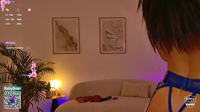 Snapshot of babybeerX chatting on September 2025 09:05:02 PM babybeerX online show from September 2025 09:05:02 PM