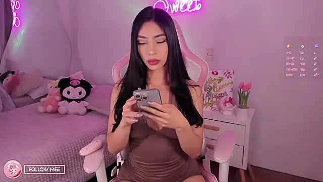 kimmy  sweet online show from March 2025 11:14:01 PM