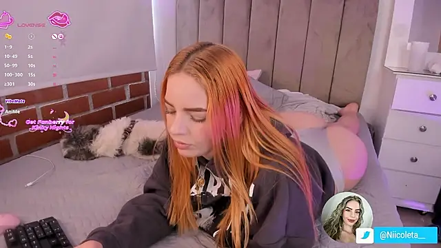 Snapshot of Niicoleta chatting on January 2026 07:08:02 PM Niicoleta online show from January 2026 07:08:02 PM